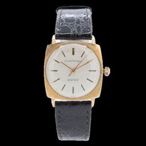 Vintage 28mm Girard Perregaux Sea Hawk Men's Mechanical Wristwatch Swiss 10k GF